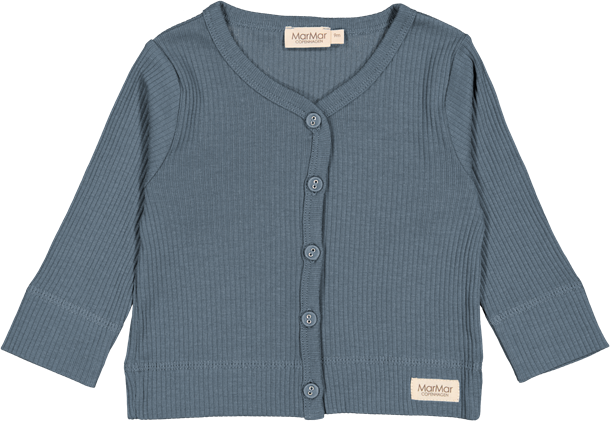 MarMar - Cardigan LS Modal // Water, t-shirt, bluse, langærmet, overdel, top, trøje,MarMar - Modal Cardigan - Ocean