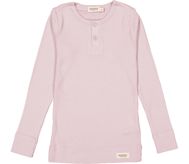 MarMar -  Tee LS T-shirt -  Lilac Bloom, t-shirt, bluse, langærmet, overdel, top, trøje, pastelfarve, lilla, t-shirt i grå, grå t-shirt