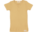 MarMar T-shirt SS Modal m knapper  - Dijon