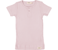 MarMar T-shirt SS Modal m knapper  -  Lilac Bloom