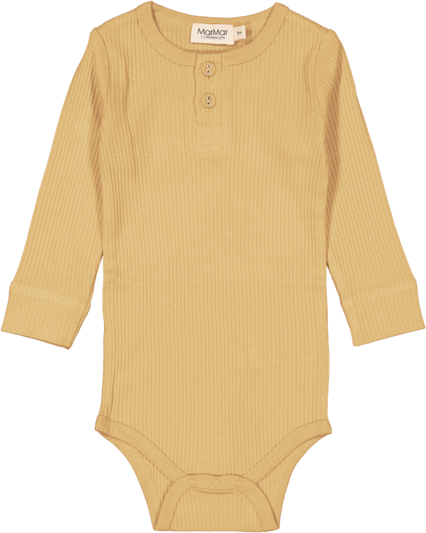 marmar, modal, marmarbody, body, rib, rip, rip body, basic body, bodystocking, basistøj, MarMar Body LS Modal - Dijon