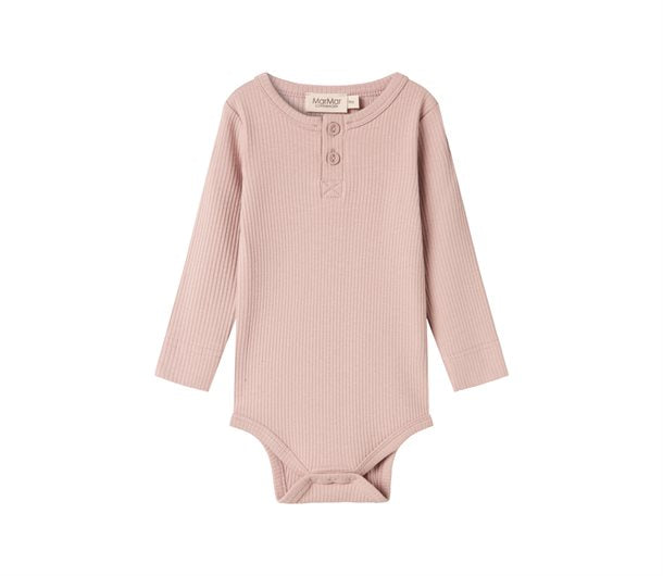 marmar, modal, marmarbody, body, rib, rip, rip body, basic body, bodystocking,MarMar - Body LS - Faded Rose