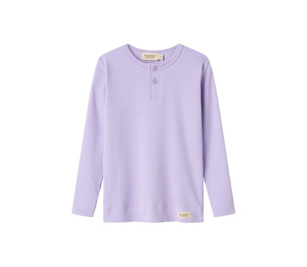 marmar, modal, marmarbody, body, rib, rip, rip body, basic body, bodystocking,MarMar - Tee LS - Soft Lavender