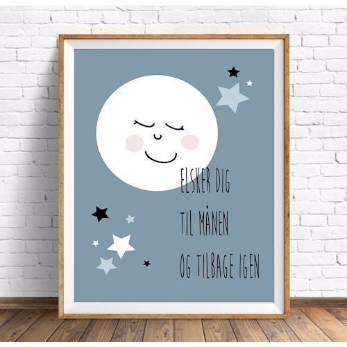 børne plakater, pige plakat, romantiske plakater, børne billeder