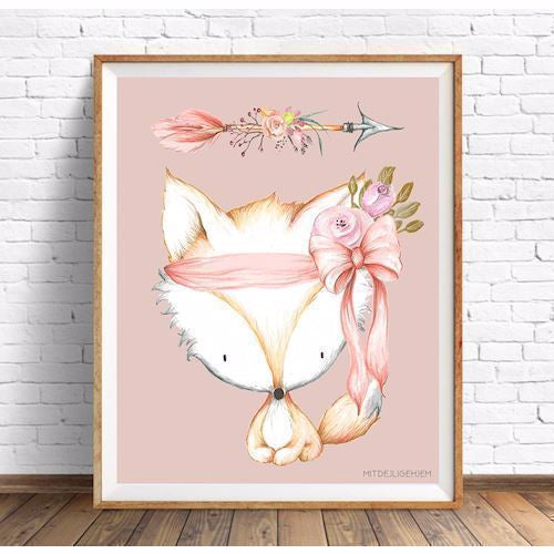 børne plakater, pige plakat, romantiske plakater, børne billeder