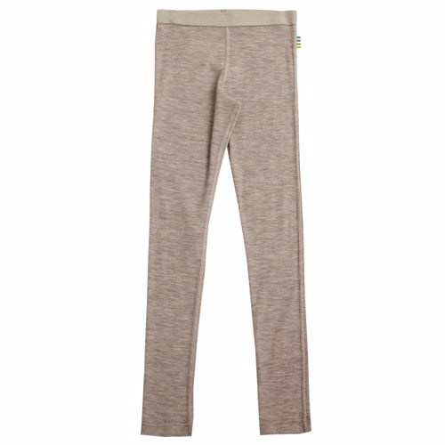 Joha  Uld 85% Silke 15% Leggings, baby bukser, Joha Uld/Silke Leggings gl. rosa, beige melange