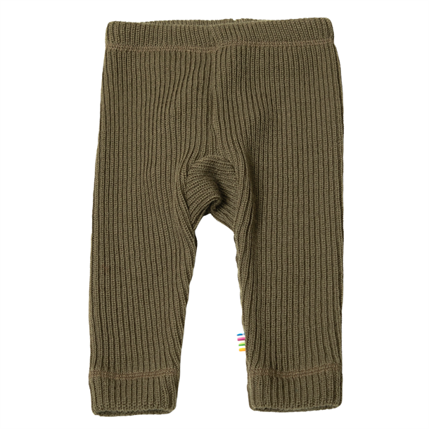 Uldbukser, bukser, uld, rib og uld, Joha Wool, Pants Heavy, Coke Mel. (Dark Grey)26590-917-15205