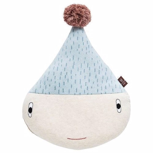 oyoy pude strikketpude rainy cushion, pyntepude
