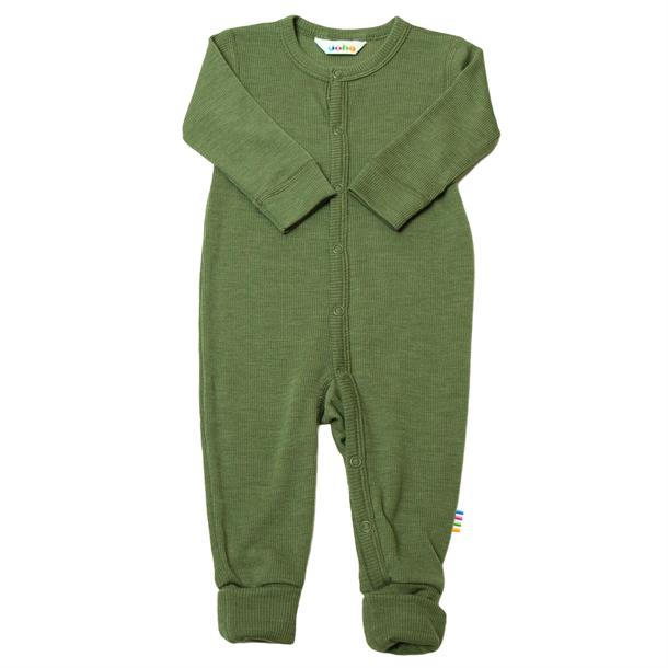 Joha -  Heldragt rib uld/silke//brun