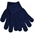 Fingervanter, vanter, uldvanter, pigevanter, drengevanter, børnehavevanter, fingrevanter, lammeuld. Magic Gloves, knit, black