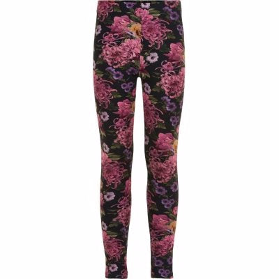 leggings, blomster leggings størrelse 12 år, 11år, 146, 152.
