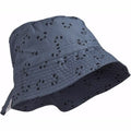 Liewood Eric sun hat sea blue, sommerhat solhat, børne hat, babyhat