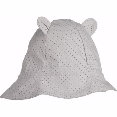 Liewood Eric sun hat sea blue, sommerhat solhat, børne hat, babyhat