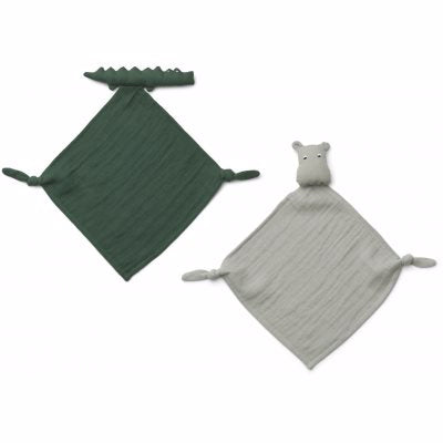 Liewood Yoko mini sutteklud 2 stk dino blue mix