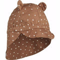 Liewood Gorm Sun Hat Confetti terracotta, sommerhat solhat, børne hat, babyhat