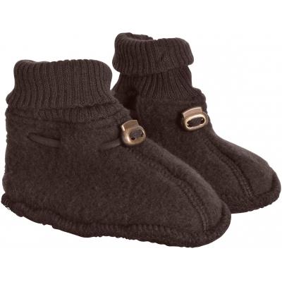 Mikk-Line Uld Booties, Grå, futter, hjemmesko, sutsko