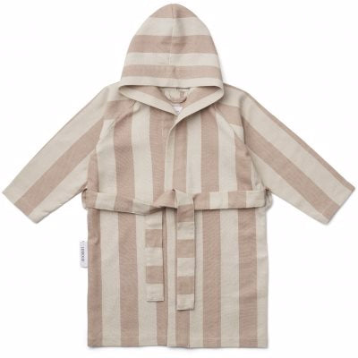 badekåbe, morgen kåbe, frotte kåbe, bathrobe, lily bathrobe, badekåbe bluewave, Liewood - Badekåbe lily Dino fauna green