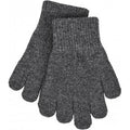 Fingervanter, vanter, uldvanter, pigevanter, drengevanter, børnehavevanter, fingrevanter, lammeuld. Magic Gloves, knit, black