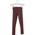Wheat - rib leggings // caramel, leggings, bukser, pigeleggings, drengeleggings