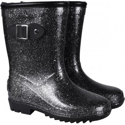 Mikk-Line Wellies Solid, Flint (Purple), pige gummi støvler, Mikkline gummi støvler, termostøvler