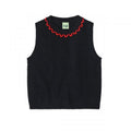 Fub - Lambswool Vest - dark navy