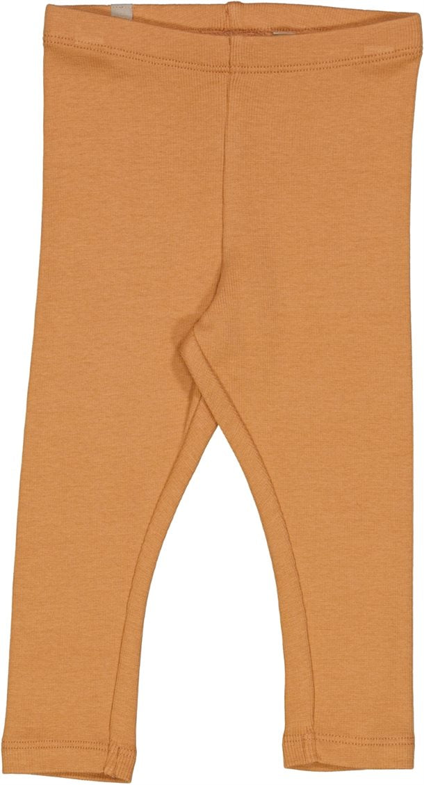 Wheat - Rib leggings // Sandstone, Wheat leggings, Leggings Orange, Leggings pige, Leggings gul, Leggings til piger