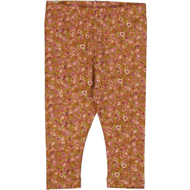 Wheat - jersey leggings // apple butter flowers, leggings, bukser, pigeleggings, drengeleggings, baby, babyleggings, barselsgave, gave
