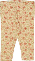 Wheat - Jersey Leggings // Honeysuckle, leggings, bukser, pigeleggings, baby, babyleggings, barselsgave, gava, Blomster leggings