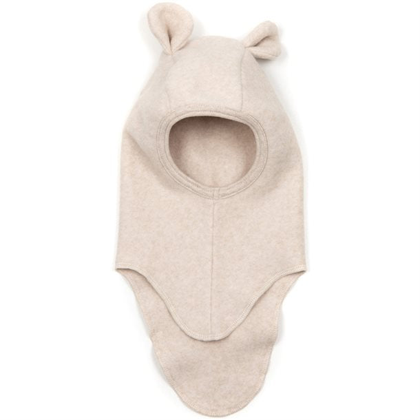 Huttelihut - TEDDY Elefanthue i uld fleece - Caramel, Huttelithut, elefanthue, hue med ører,  hue, Huttelihut hue, hue med bjørneører, uld fleece hue, Camel