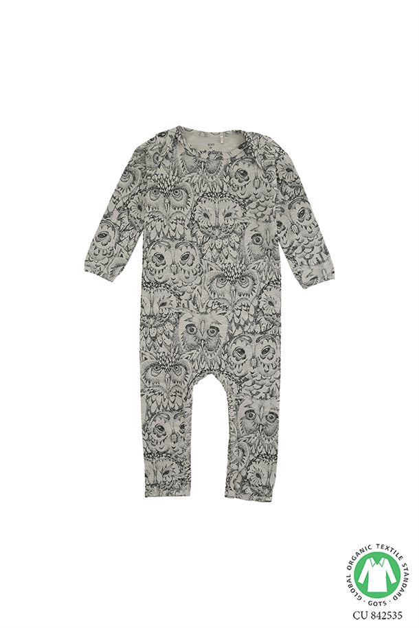 Soft Gallery - Ben Bodysuit - NOOS -   Drizzle, AOP Owl