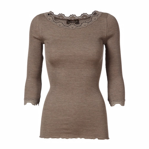 rosemunde, top, silke, bomuld, silketop, rosemundetop