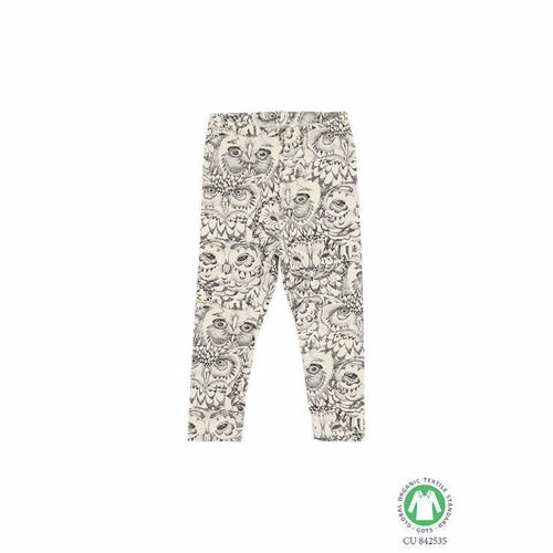 Soft Gallery - Baby Leggins // Owl Cream