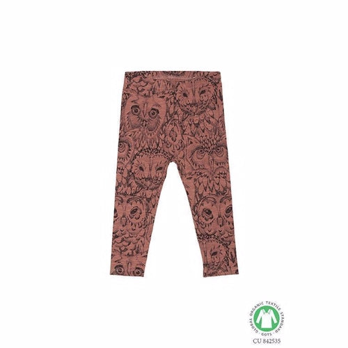 Soft Gallery - Baby Leggings // Owl Burlwood