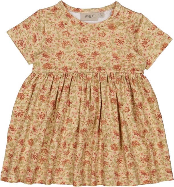 Wheat - Dress Nova // Honeysuckle, Kjole blomstret, Blomstret kjole, Kjole pige, Wheat kjole, Honeysuckle, Fin kjole, Wheat