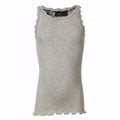 Rosemunde silke Top For Girls Grey, blonde top, silke top, bluse, bomuld og silke