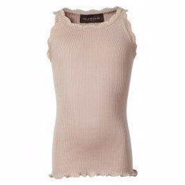 Rosemunde silke top, silke top, vintage powder, Rosemunde kids, silkebluse, silke undertrøje