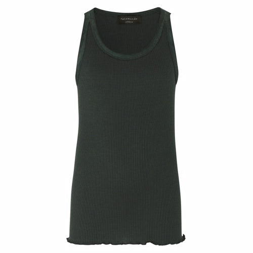 top rosemunde, silketop pige, pige top, undertrøje pige, rosemunde undertrøje, top med kant, undertrøje pige, rosemunde iris purple