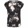 Rosemunde Blouse - Black fairy flowers print