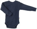 Joha - Langærmet Body (uld) - Navy blue