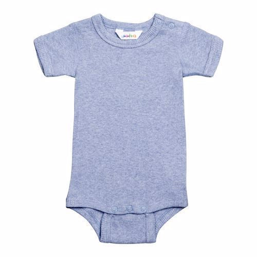 Joha - Kortærmet Body // Lyseblå