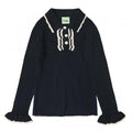Fub - Frill Polo - dark navy