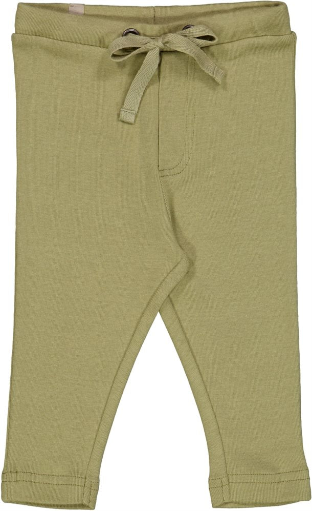 Wheat - Bukser Manfred // Forest mist, Soft pants, Manfred bukser, baby, barselsgave, gave, Grønne soft pants, drenge bukser, leggings grønne