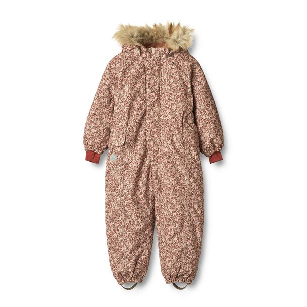 Wheat - Snowsuit Moe Tech - Rose Dust Flowers