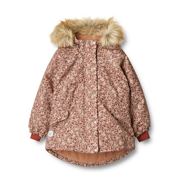 Wheat - Jacket Mathilde Tech - Rose Dust Flowers