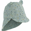 Liewood Gorm Sun Hat Confetti terracotta, sommerhat solhat, børne hat, babyhat,  Confetti Yellow Mellow