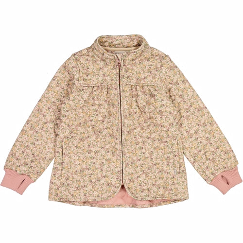 Wheat - Thermo Jacket Loui Baby // Ink Flowers, termojakke, thermojakke, thermotøj, termotøj, termo, thermo, jakke, pigejakke