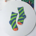 Titteboo - Cute Sock - Royal Blue，Green