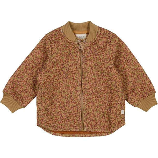 Wheat - Thermo Jacket Loui // caramel dot, termojakke, thermojakke, thermotøj, termotøj, termo, thermo, jakke, pigejakke
