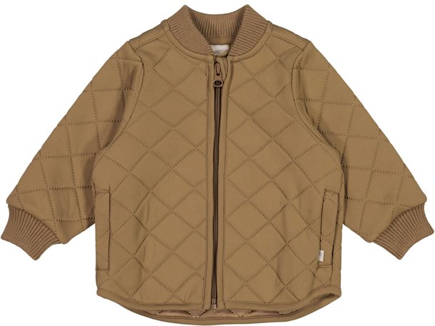 Wheat - Thermo Jacket Loui // caramel dot, termojakke, thermojakke, thermotøj, termotøj, termo, thermo, jakke, pigejakke, buttercups, Wheat - Termo jakke Baby Loui/Hazel