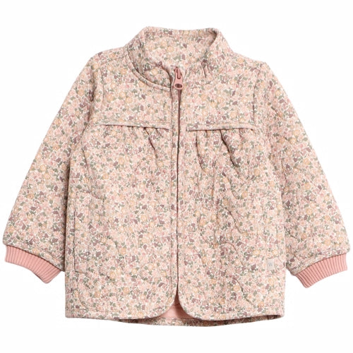 Wheat - Thermo Jacket Loui Baby // Ink Flowers, termojakke, thermojakke, thermotøj, termotøj, termo, thermo, jakke, pigejakke